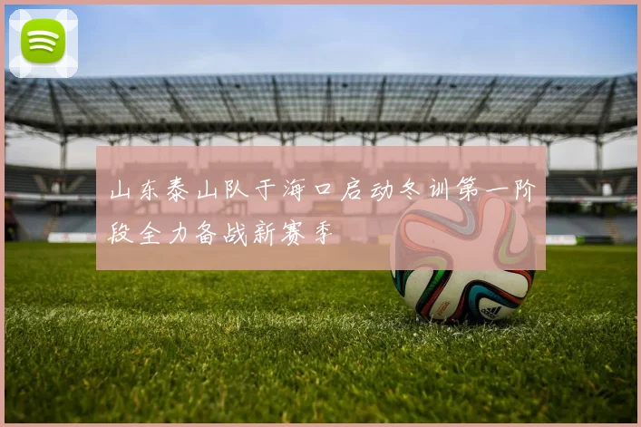 山东泰山队于海口启动冬训第一阶段全力备战新赛季